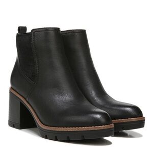Naturalizer Black Ankle Boots